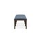Lesro Lenox Wood 3 Seat Bench Wood Frame, Mocha, MD Titan Upholstery LW3001 - alternate 2